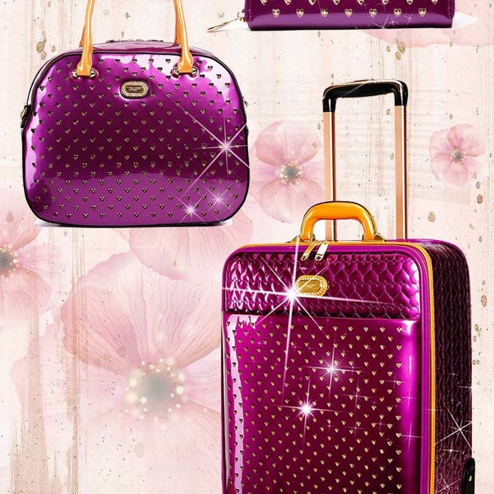 Brangio Italy Amethyst Spinner Trolley da Cabina[3 pezzi per la vendita all'ingrosso da parte di Brangio (Italy) Company Inc.