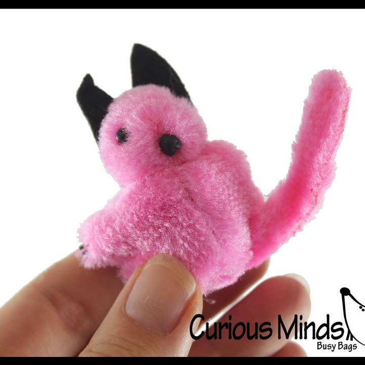 Curious Minds Toys - Wholesale Stuffed/plush toy – Kids & baby - 1 Cute Fuzzy Plush Animal Clip On - Squeeze to Clip on 80's1