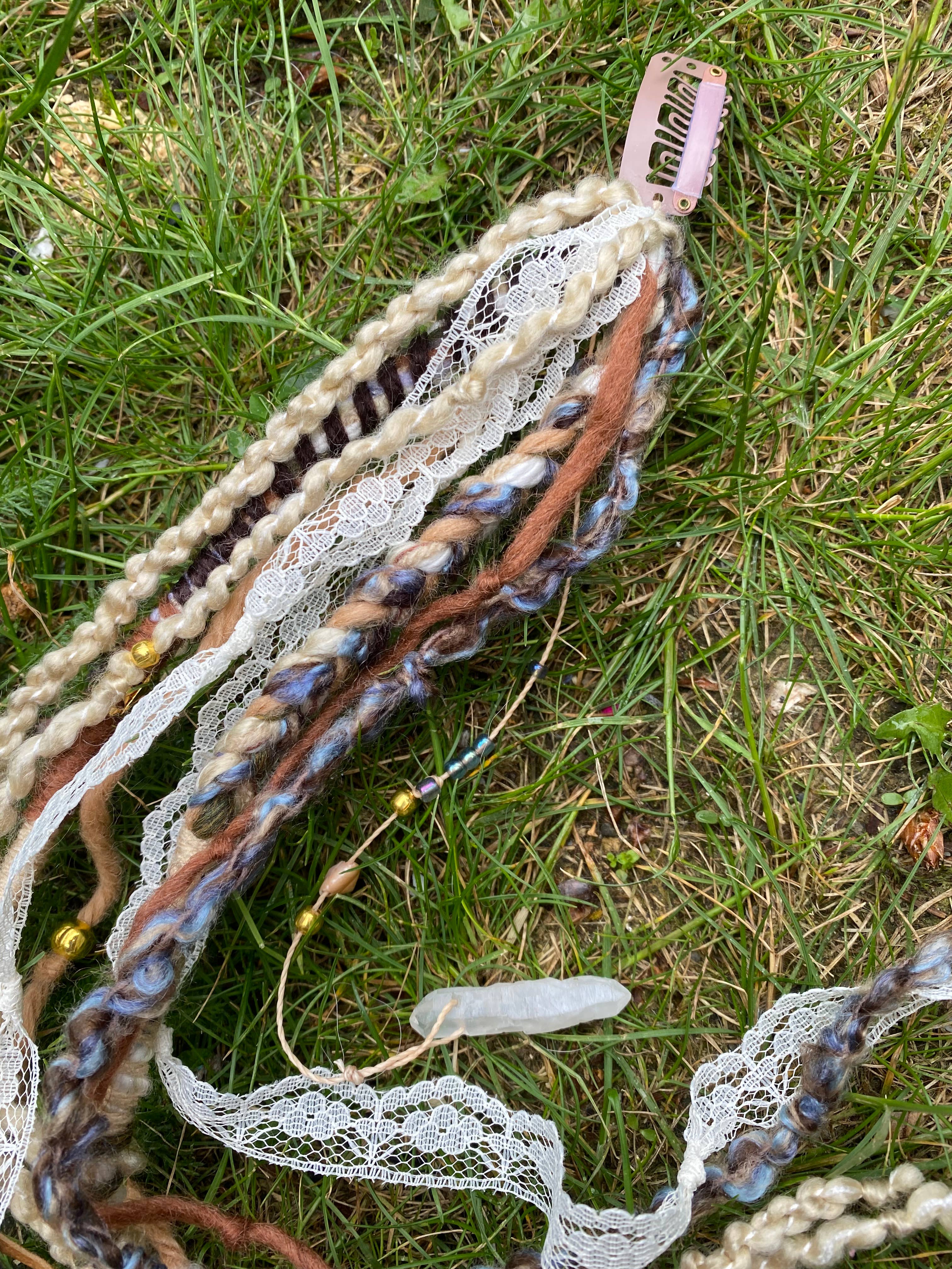 Sea Gypsy Designs – wholesale Hair extensions – Lace & Quartz Gypsy dreads 3