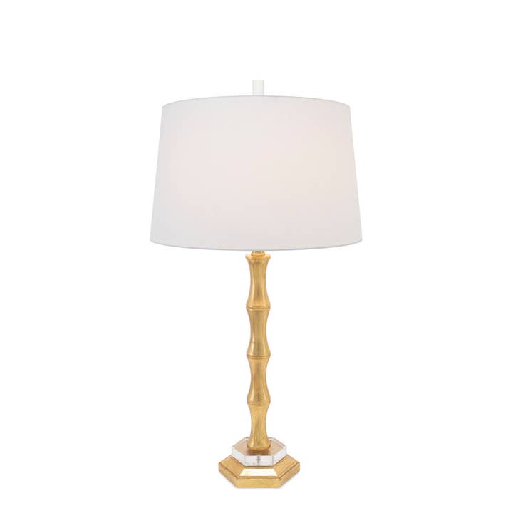 Couture Lamps - Vendita all'ingrosso Lampada da scrivania/d'accento - Lampada da tavolo Moso da 31" - oro (solo base/arpa/finial)2