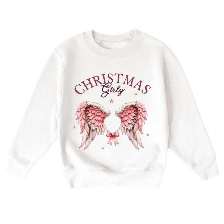 Sudadera de Navidad Juvenil Femenina de Navidad para venta al por mayor de Mama and Littles Apparel