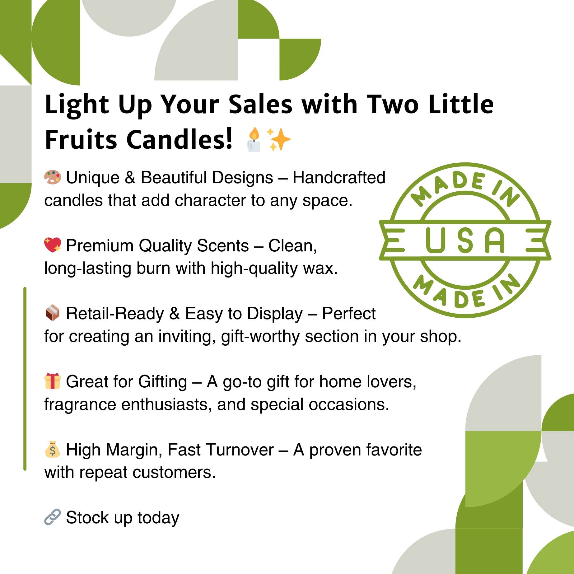 Two Little Fruits - Wholesale Jar/Filled Candle - Candles - Craft Beer Scented – Fun Gift for Beer Lovers7