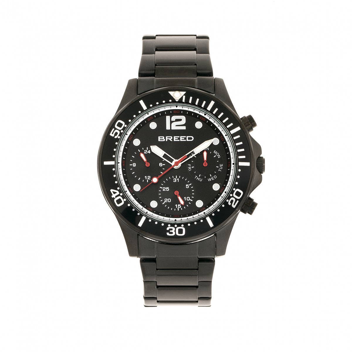 Breed - Vente Montre – homme - Montre-bracelet Breed Pegasus avec jour et date7