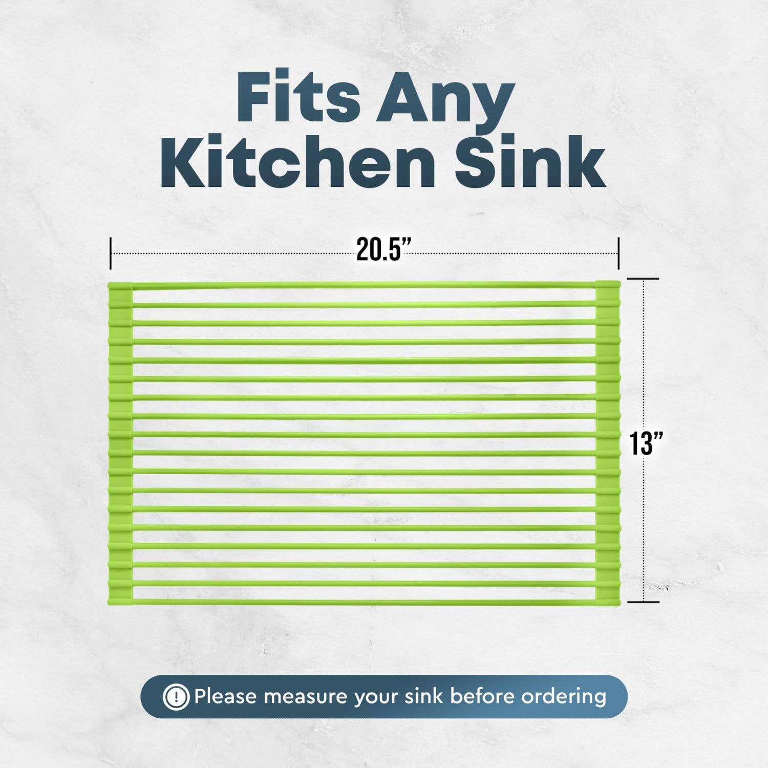 Zulay Kitchen – Engroshandel Tørremåtte/række til tørring af opvask – Multifunktionelt rullemadras til vask og grydelap7