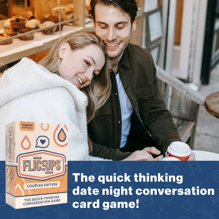 Crated with Love - Wholesale Card Game - Couples Conversation Starter Date Night Card Game - Fliccups
