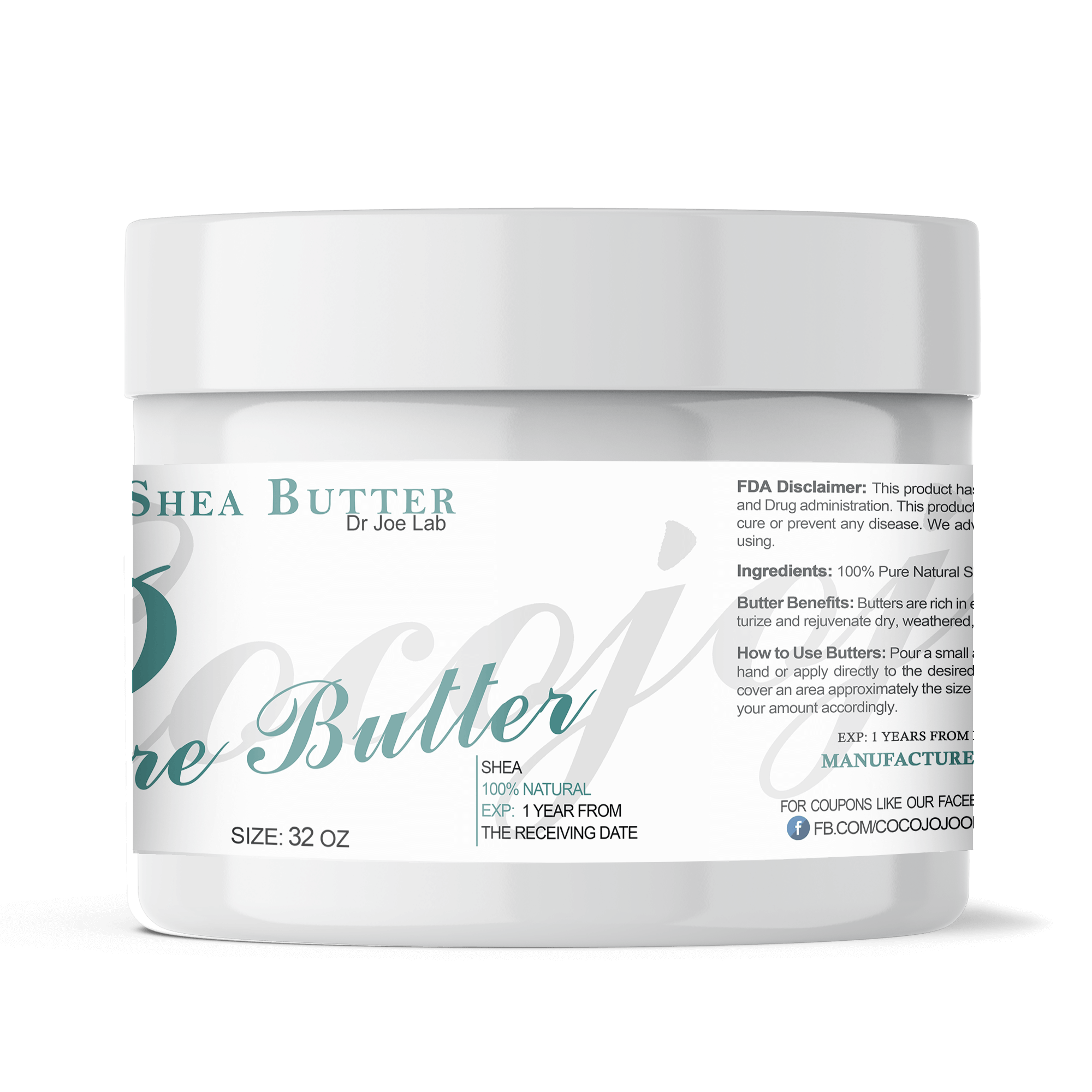 Coco jojo - Wholesale Body Balm/Butter - Shea Butter3