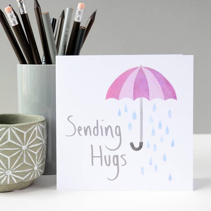 Envío de tarjeta de abrazos para venta al por mayor de Fiona Clabon Illustration