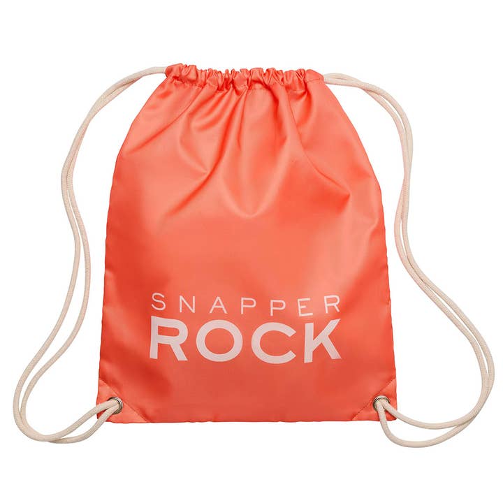 Sac de bain Neon Coral pour la vente par Snapper Rock Swimwear UPF50+