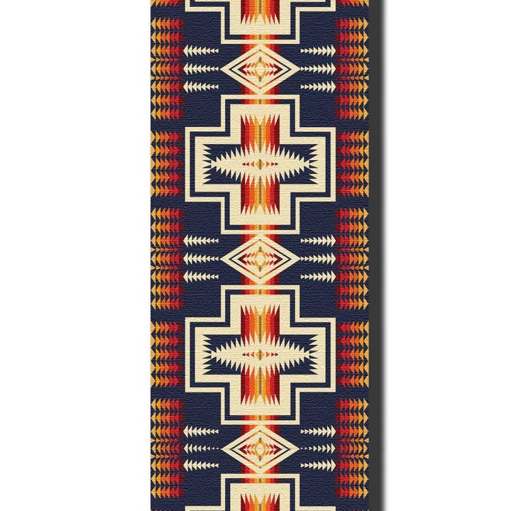 Yune Yoga - Wholesale Yoga Mat - Pendleton x Yeti Yoga The Harding Blue