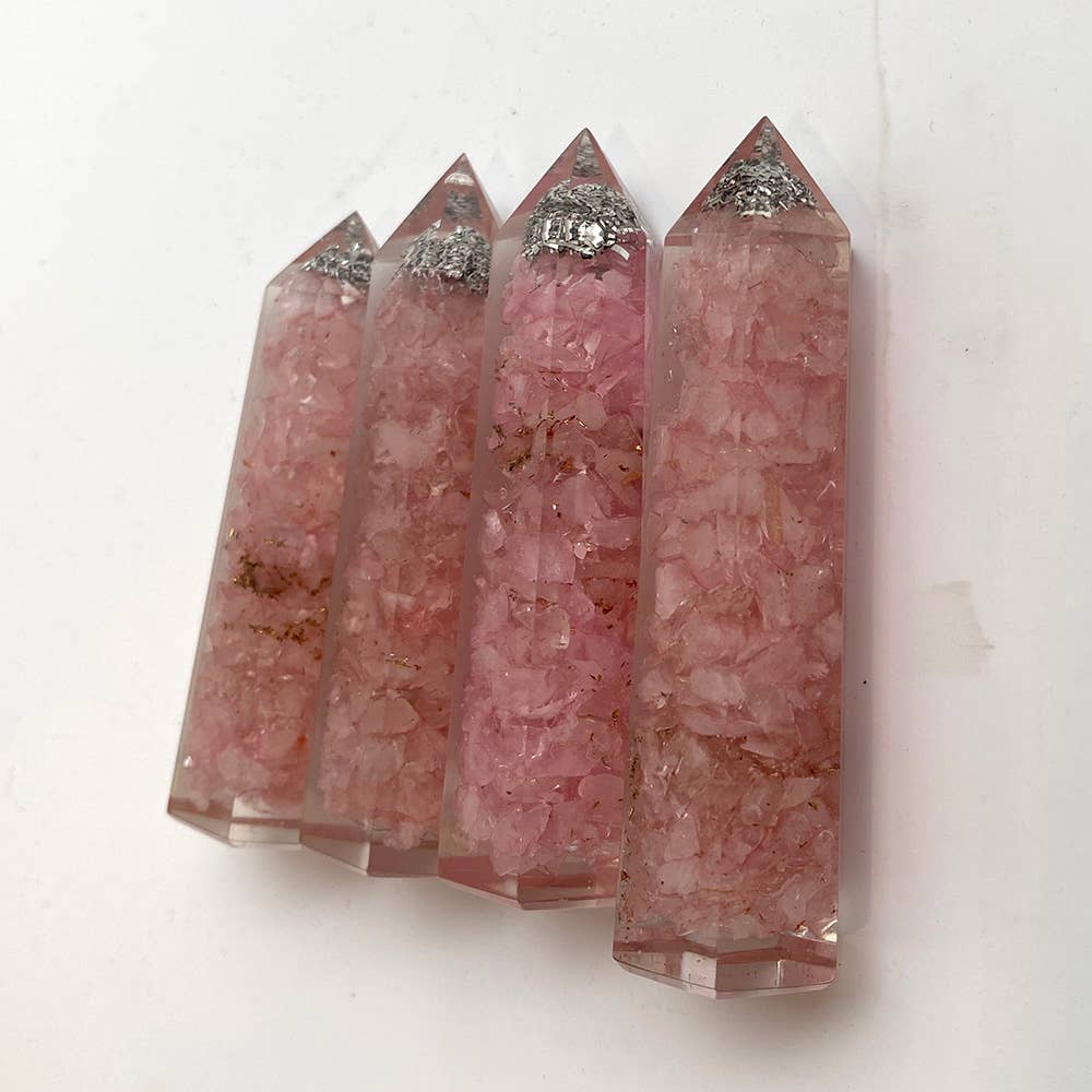 VIE – wholesale Spiritual stone/crystal – Orgonite Obelisk Tower, 8x2x2cm39