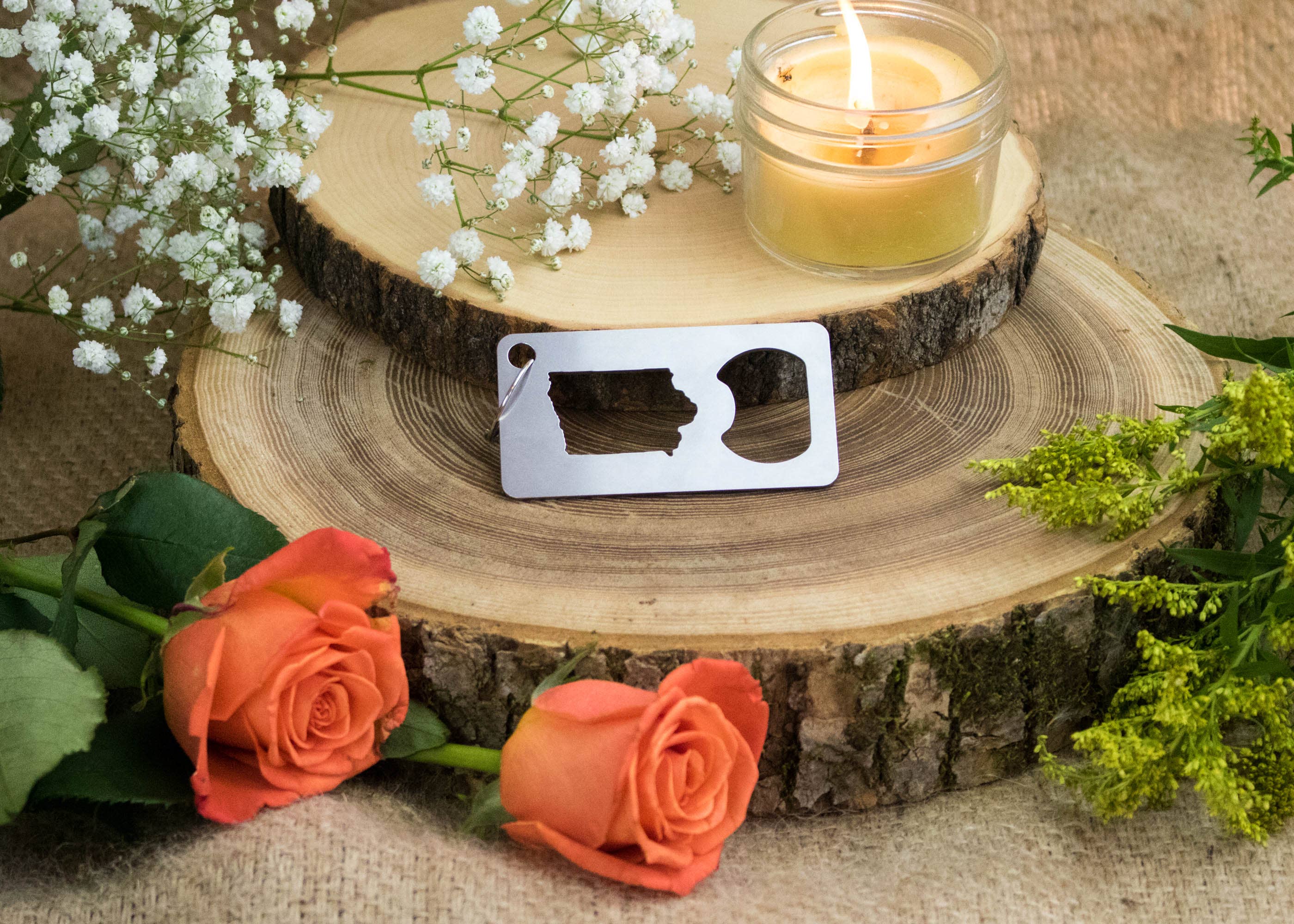 Iron Maid Art - Wholesale Bottle/Wine Opener - Iowa State Stainless Steel Beer Bottle Opener Gift2