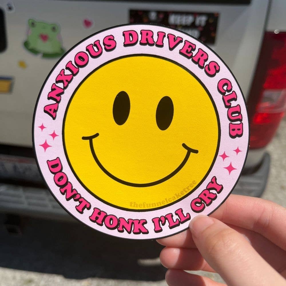 The Funnel Cake Tree – wholesale Klistermärke – Orolig Drivers Club överdimensionerad klistermärke 💖2