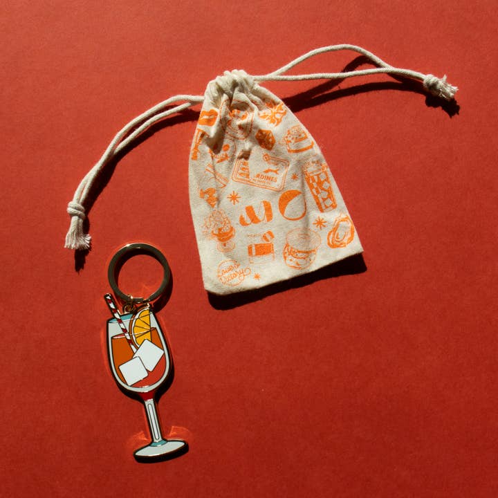 Love & Victory - Wholesale Keychain - Unisex - Aperol Spritz Keychain