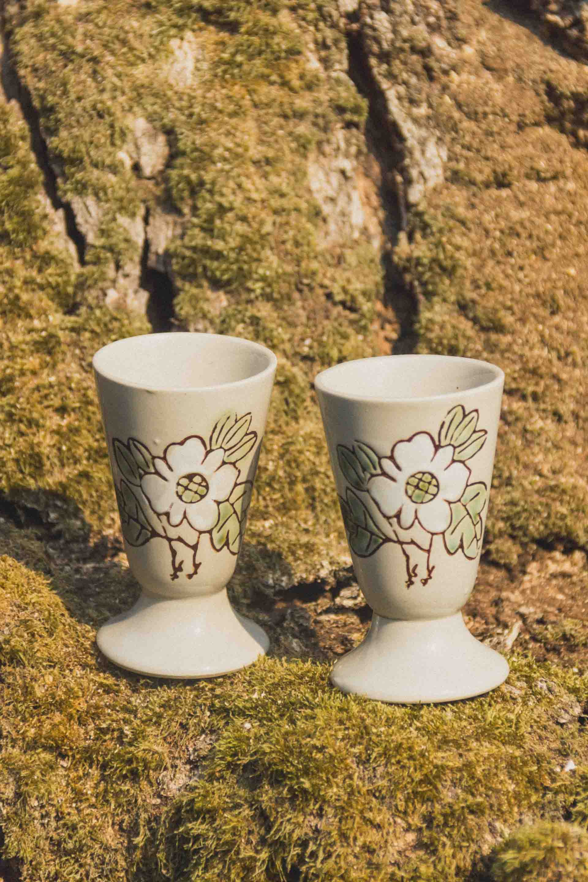 Eloge - Wholesale Drinking Glass/Cup - Mazagran Fleuris