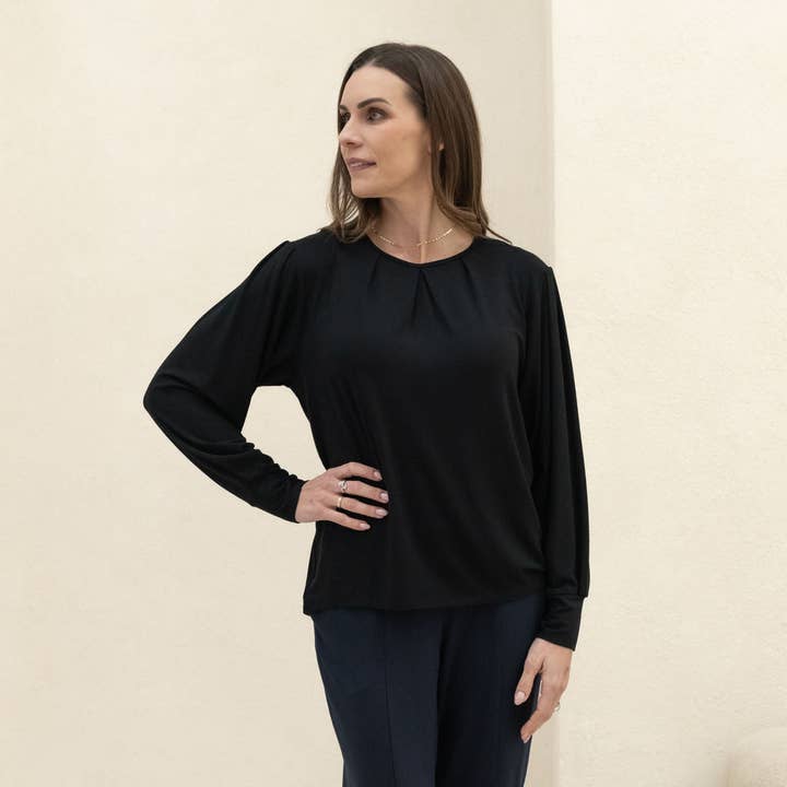 Encircled - Wholesale Blouse - Women's - The Comfy Blouson Top32