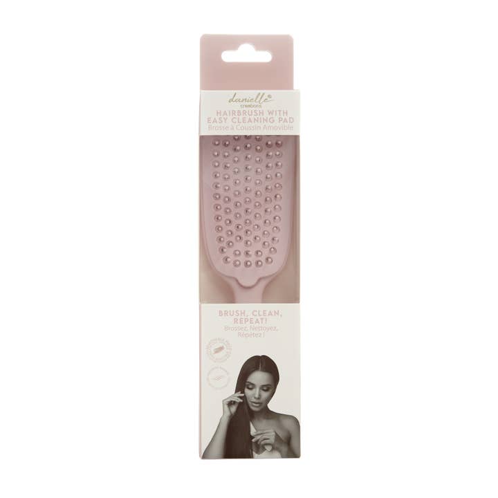 Danielle Creations Hairbrush With Easy Cleaning Pad for wholesale by Danielle Creations