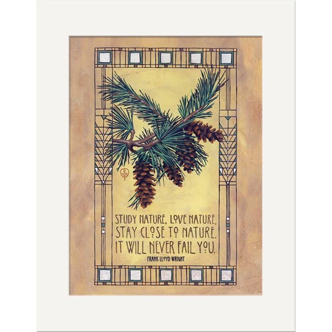 Frank Lloyd Wright - Nature for wholesale by The Bungalow Craft