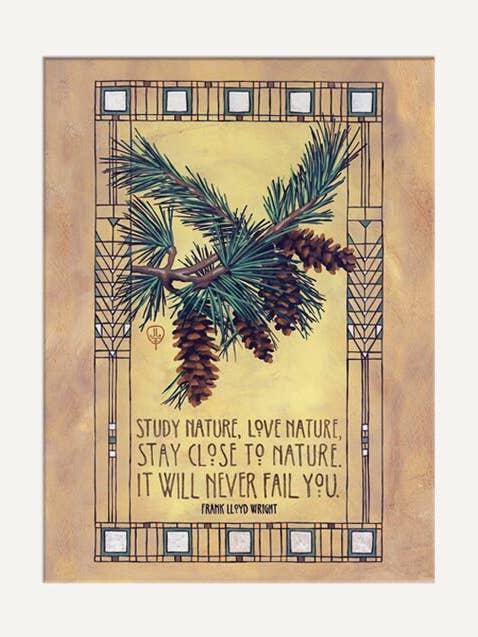 Frank Lloyd Wright - Nature for wholesale by The Bungalow Craft