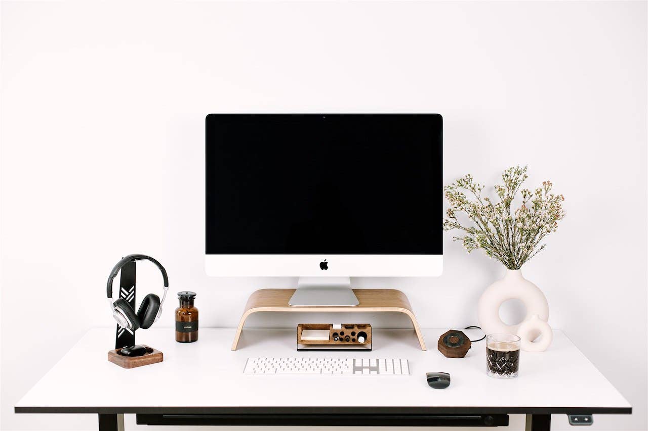 Halostands - Wholesale Desk Riser - Wood Monitor Stand, Monitor Riser, Desk Shelf, Home Office2