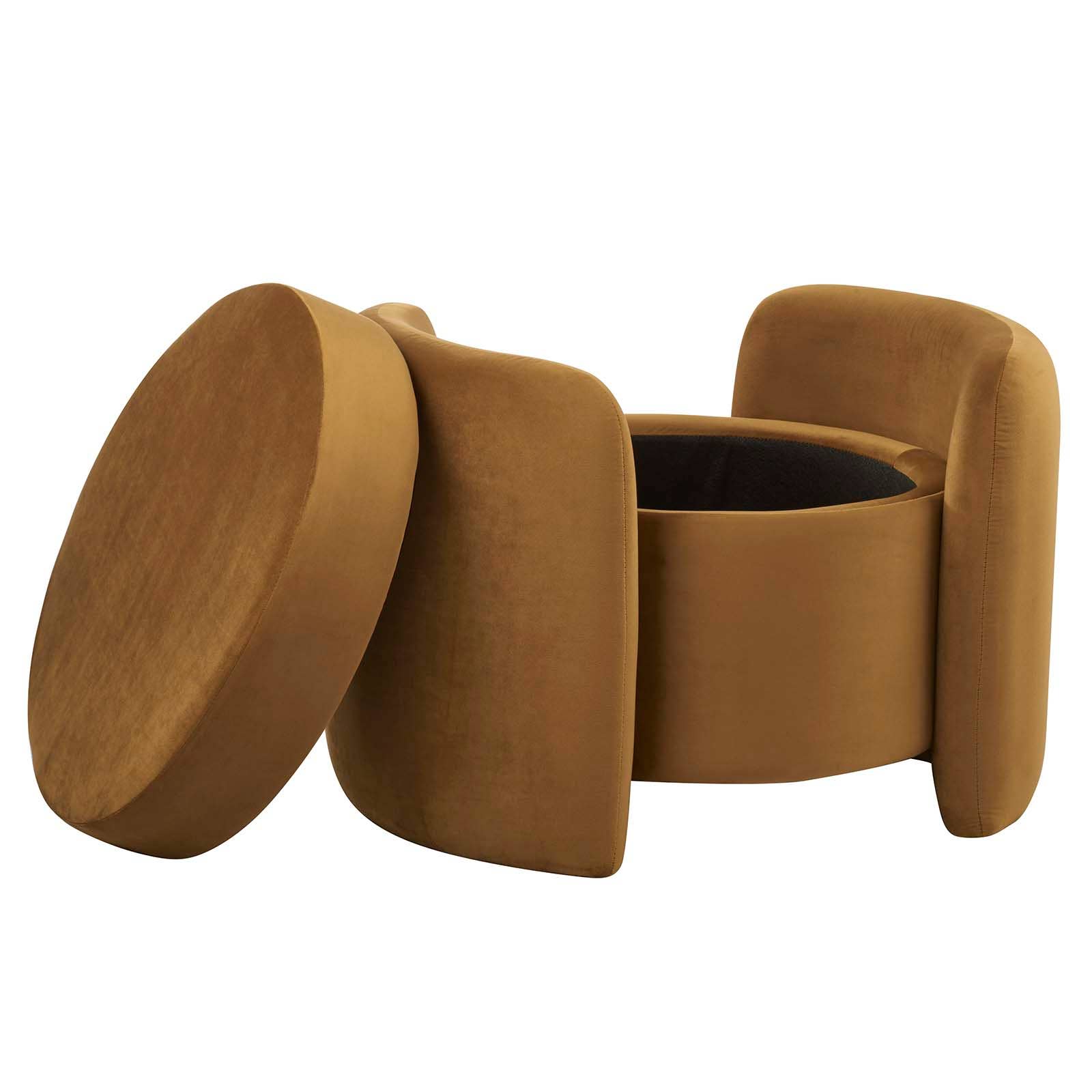 Modway - Wholesale Ottoman - Nebula Upholstered Performance Velvet Ottoman12