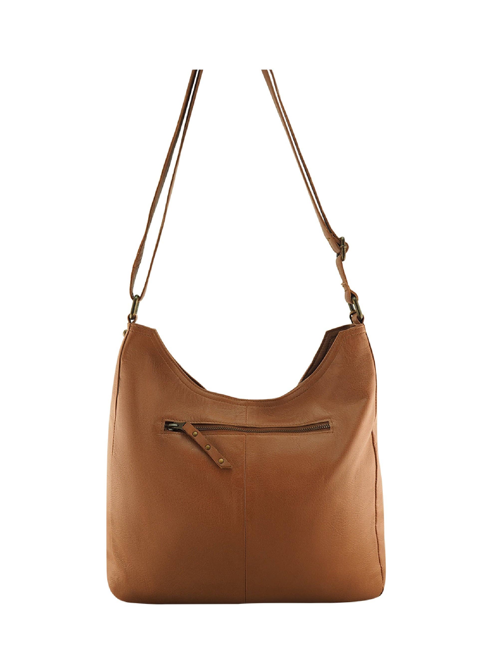 Cadelle Leather – Engroshandel Skuldertaske – til kvinder – Carrie Hobo | Cognac4