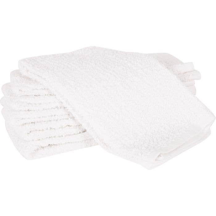 HIC - Harold Import Co. - Wholesale Kitchen Tool/Gadget - HIC Kitchen Bar Mop Kitchen Towel, White, Set Of 6