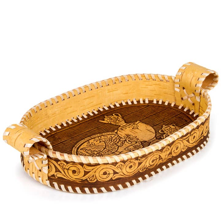 STP - Wholesale Basket - Birch Bark Bread and Pastry Basket3