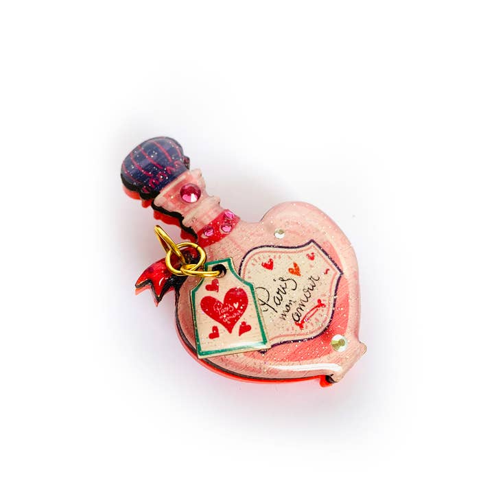 Rosie Rose Parker - Wholesale Brooch - perfume brooch perfume gifts unusual brooches quirky gifts