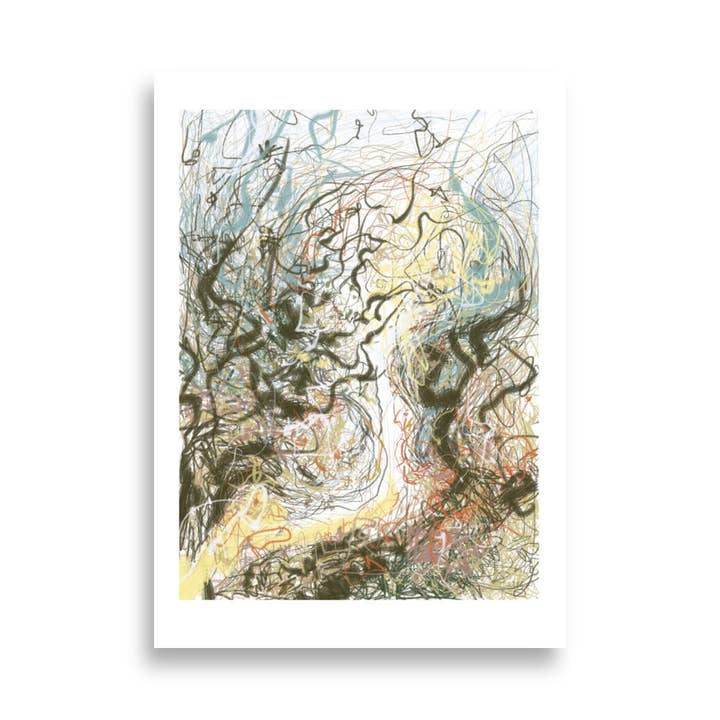 Limited edition art print H1 for wholesale by VALRYGG studio