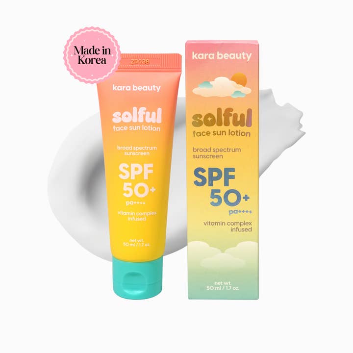 Solful Sun Lotion - Korean Skincare Sunscreen SPF  and other Purchase Wholesale small sunscreen. Free Returns & Net 60 Terms on Faire trending on Faire.