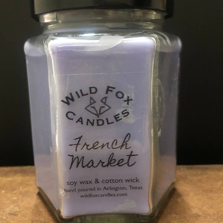 Bougie du marché français pour la vente par Wild Fox Candles
