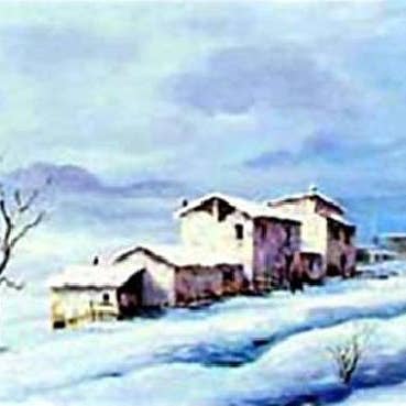 Bernardino Gianola - Winter In Faller for wholesale by Migneco & Smith