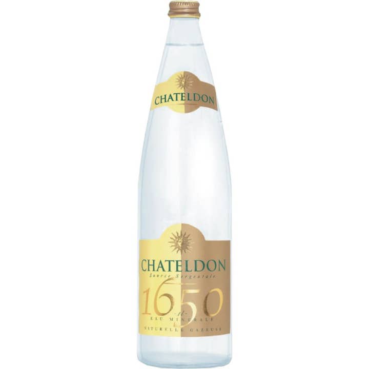 EAUX DU MONDE – Großhandel Sprudelwasser – Funkelndes Mineralwasser Glas verloren 75cl x12 CHATELDON