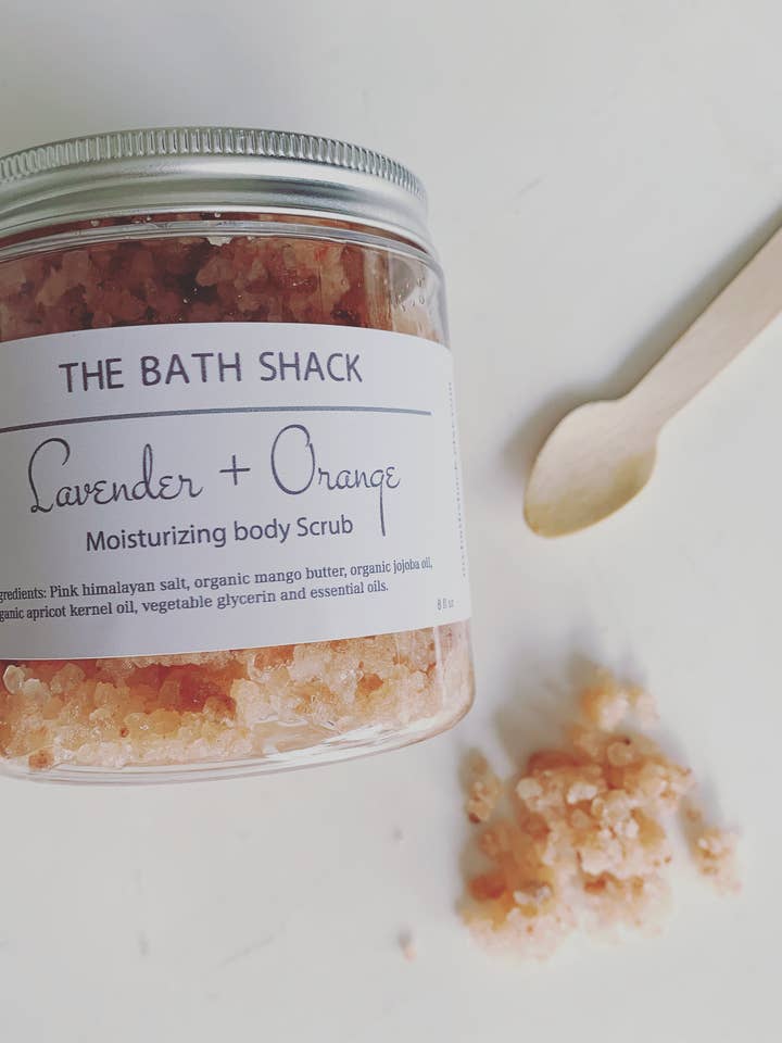Body Scrub 8 oz for wholesale by The Bath Shack