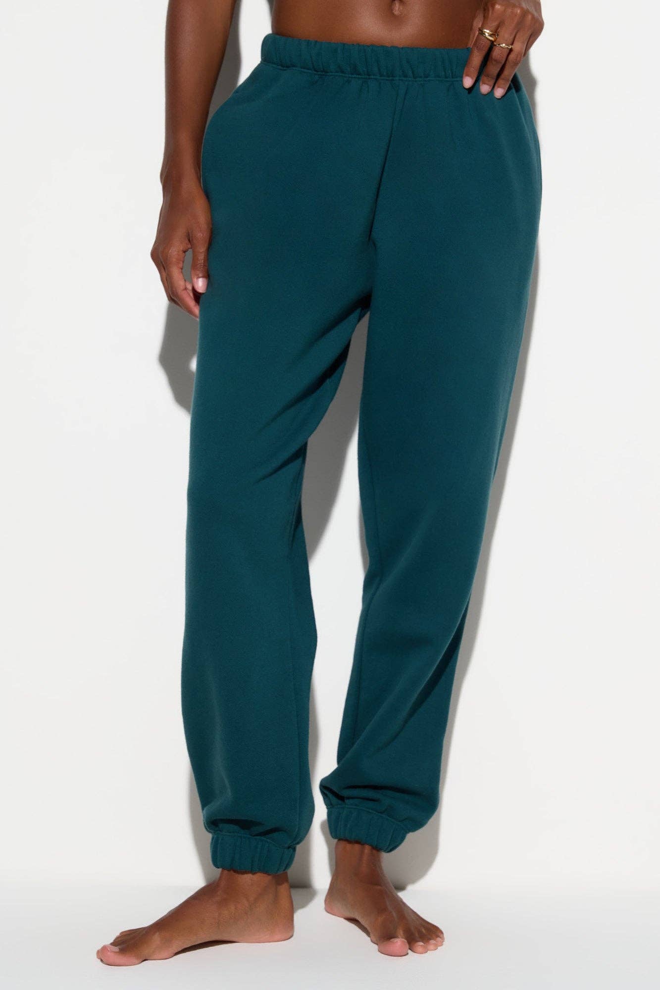 MIDNIGHT TEAL Balance Portia Sweatpant for wholesale on Faire