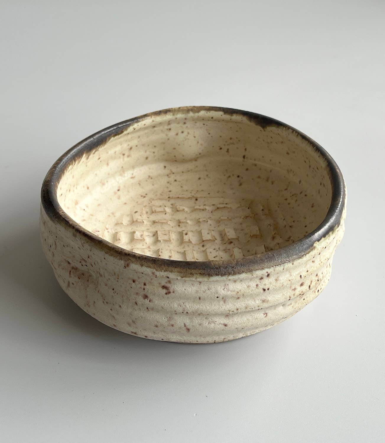 Gina DeSantis Ceramics - Wholesale Grater - Luna Garlic Graters