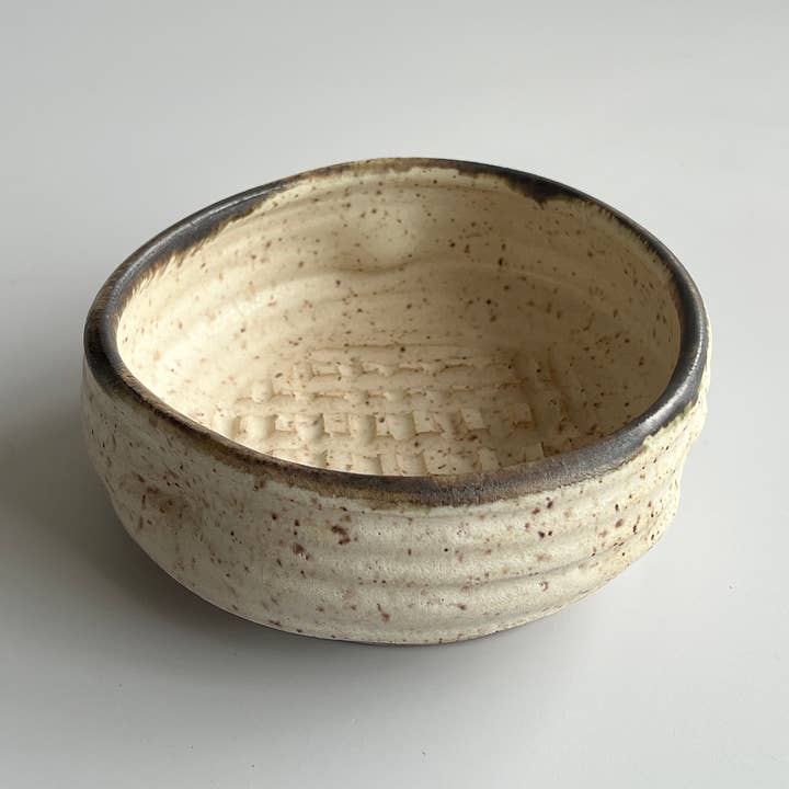 Gina DeSantis Ceramics - Wholesale Grater - Luna Garlic Graters0