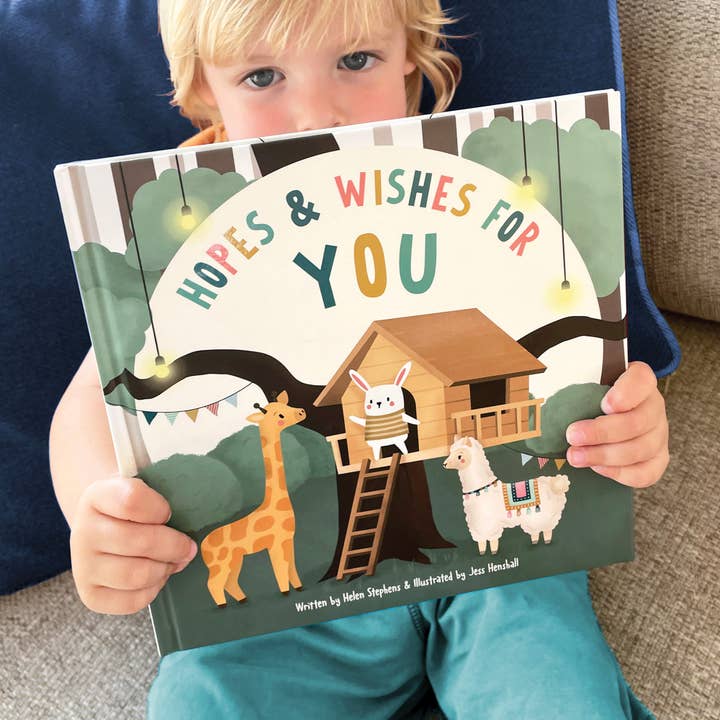 Hopes & Wishes For You | a keepsake picture book for wholesale by FROM YOU TO ME Meaningful Gifts
