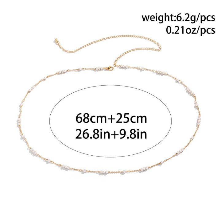 White Sexy Peral Waist Chain DPJYD8 for wholesale on Faire11