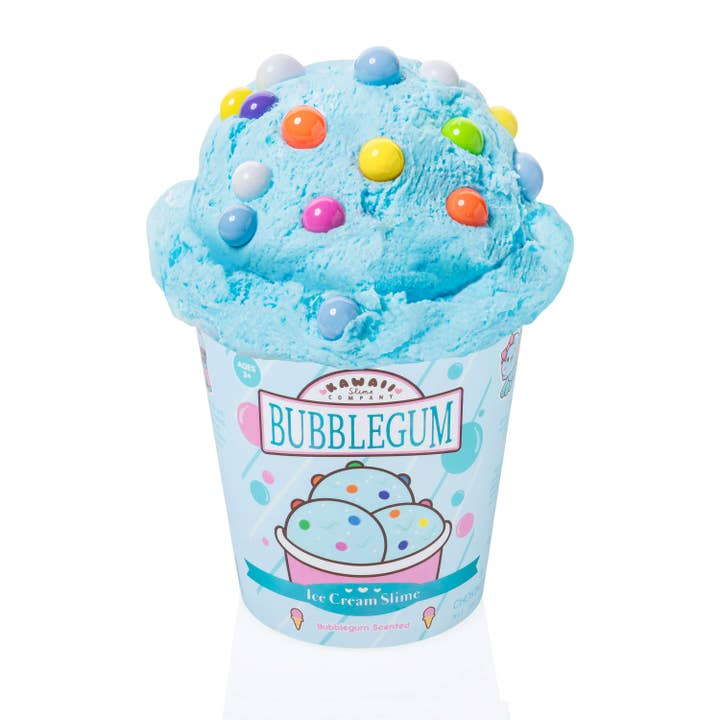 Kawaii Slime Company - Wholesale Putty/Slime - Kids - Bubblegum Scented Ice Cream Pint Slime (5pcs/case)