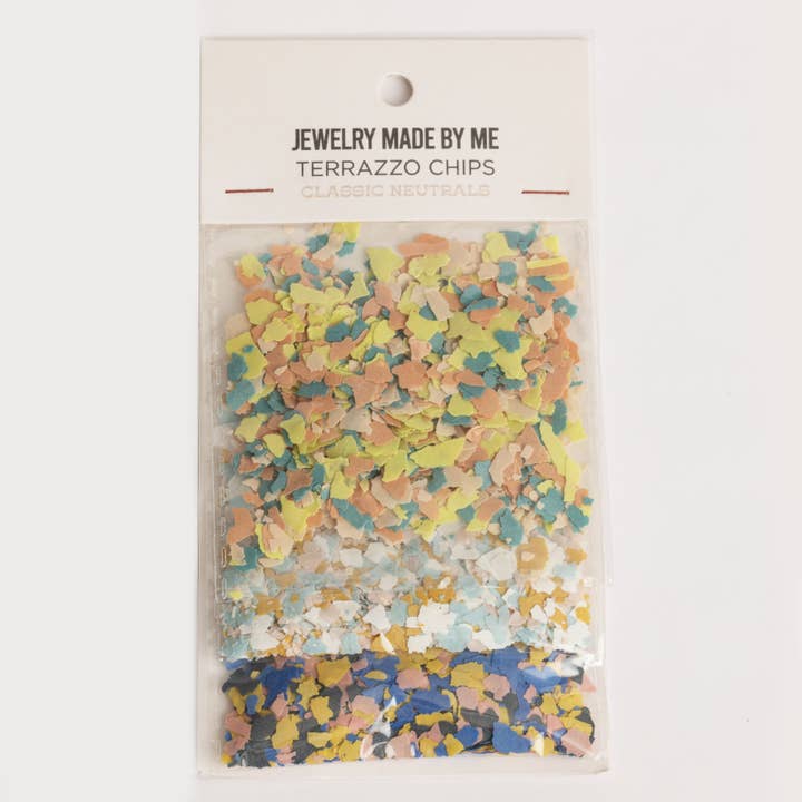 Resin Craft Neutral Terrazzo Chip Inclusions for wholesale by Jewelry Made by Me