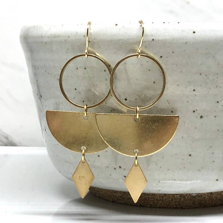 Jess Earrings for wholesale by June & Simple - by Hadas Kol