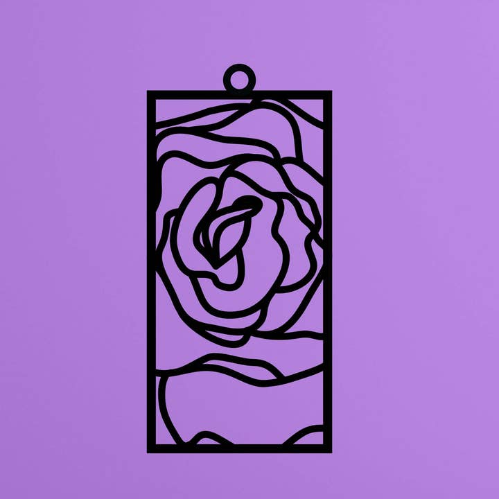 Inside Rose - Metal Wall Art for wholesale by Blackberry Empress