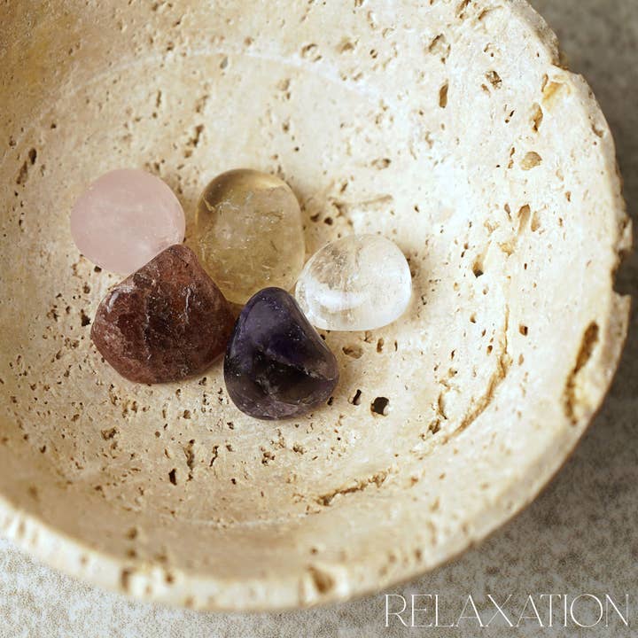 WIDDOP and Co. - Wholesale Ornament - **ASTD MULTI 24** Serenity Wellbeing Crystal Collection CDU14