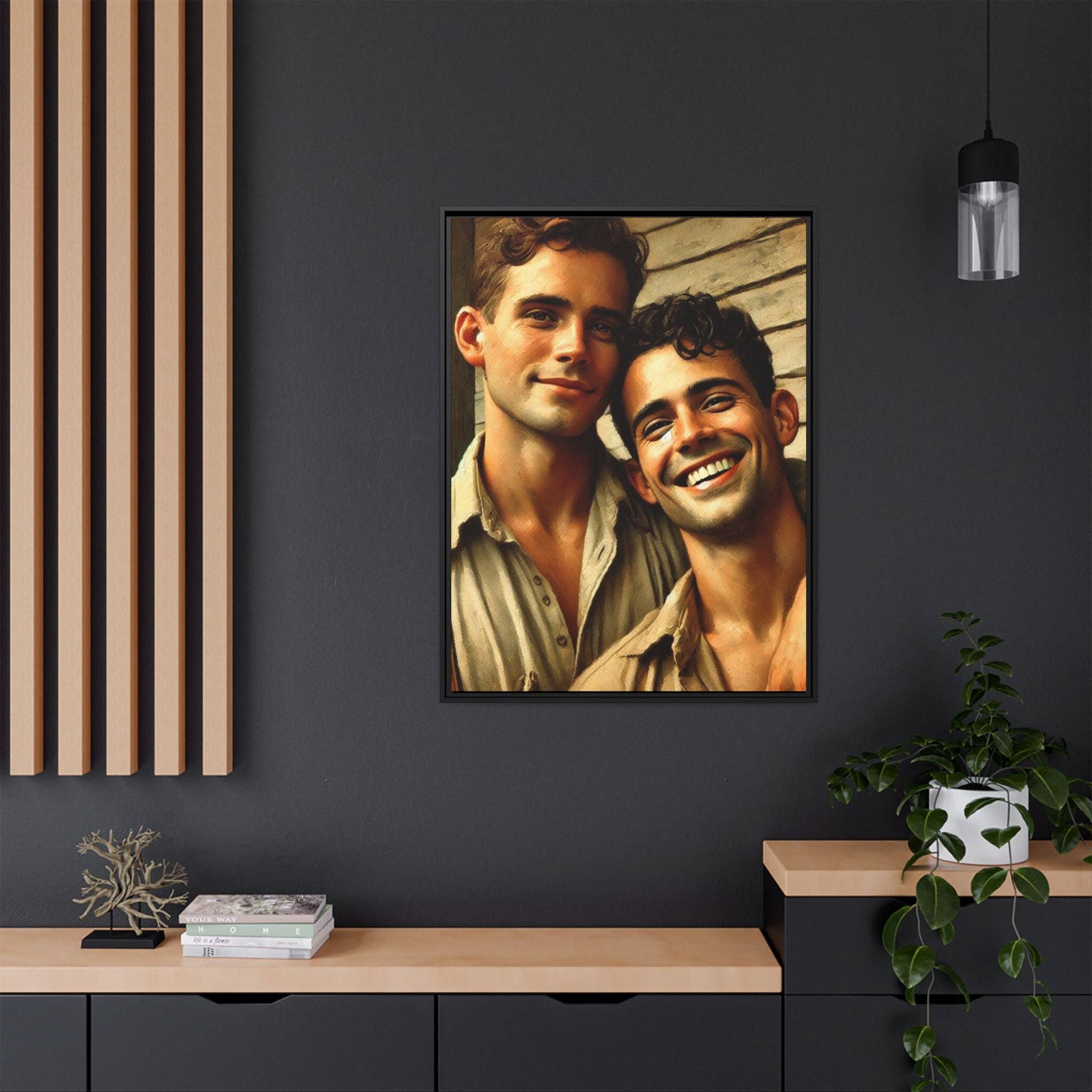 Walt & Pete - Wholesale Art Print - Missing Art Studies - Grant 01041