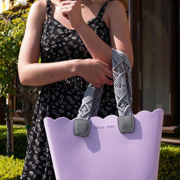 MiMi Wholesale - Wholesale Tote Bag - Women's - V2335 Rose Scalloped Versa Tote w/ Interchangeable Straps7