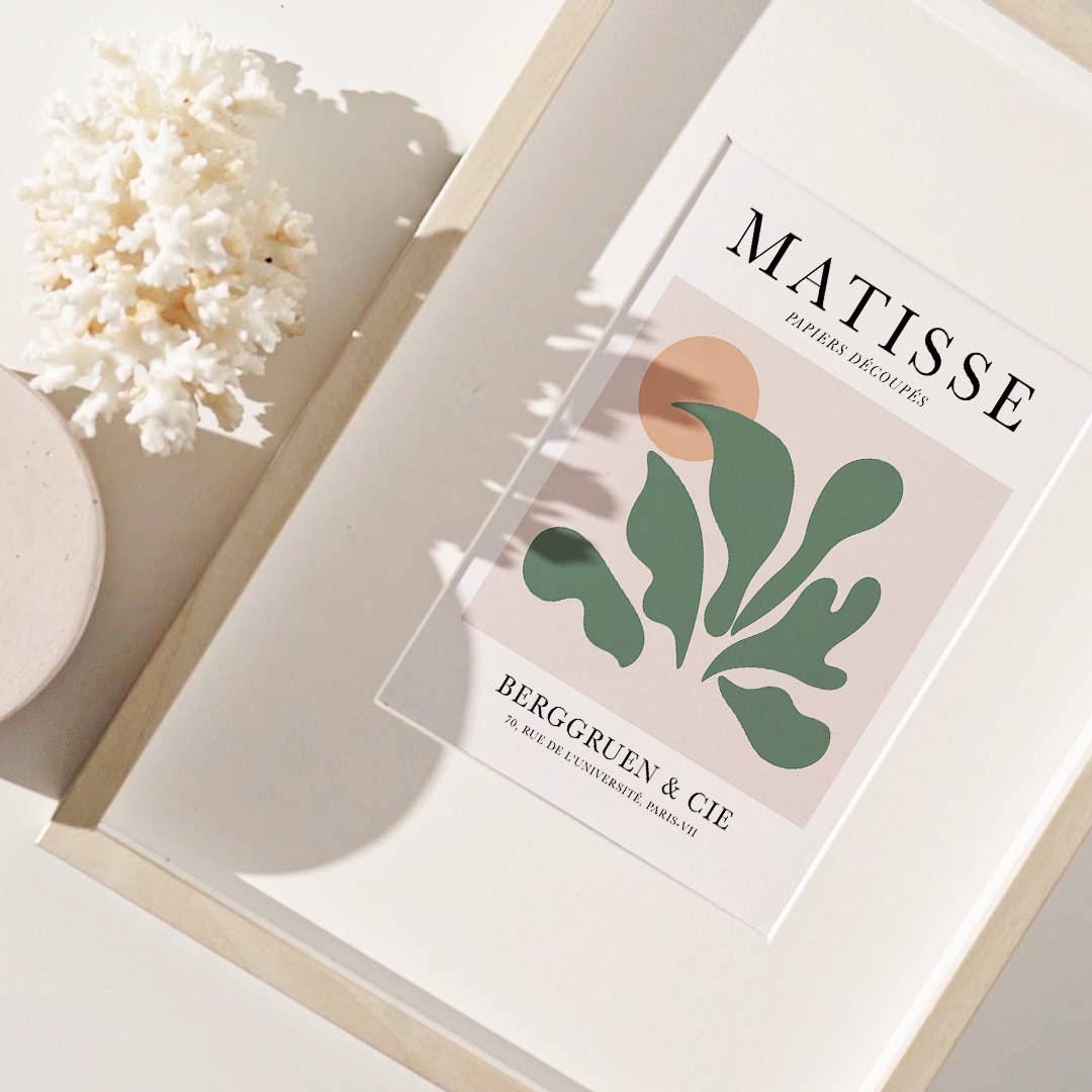 Sugar & Canvas – wholesale Konsttryck – Henri Matisse Cut-Outs Vintage Affisch Art Print | Matisse Print, Matisse Affisch, Berggruen och Cie, Papiers Decoupes, Botanisk Tryck #M255