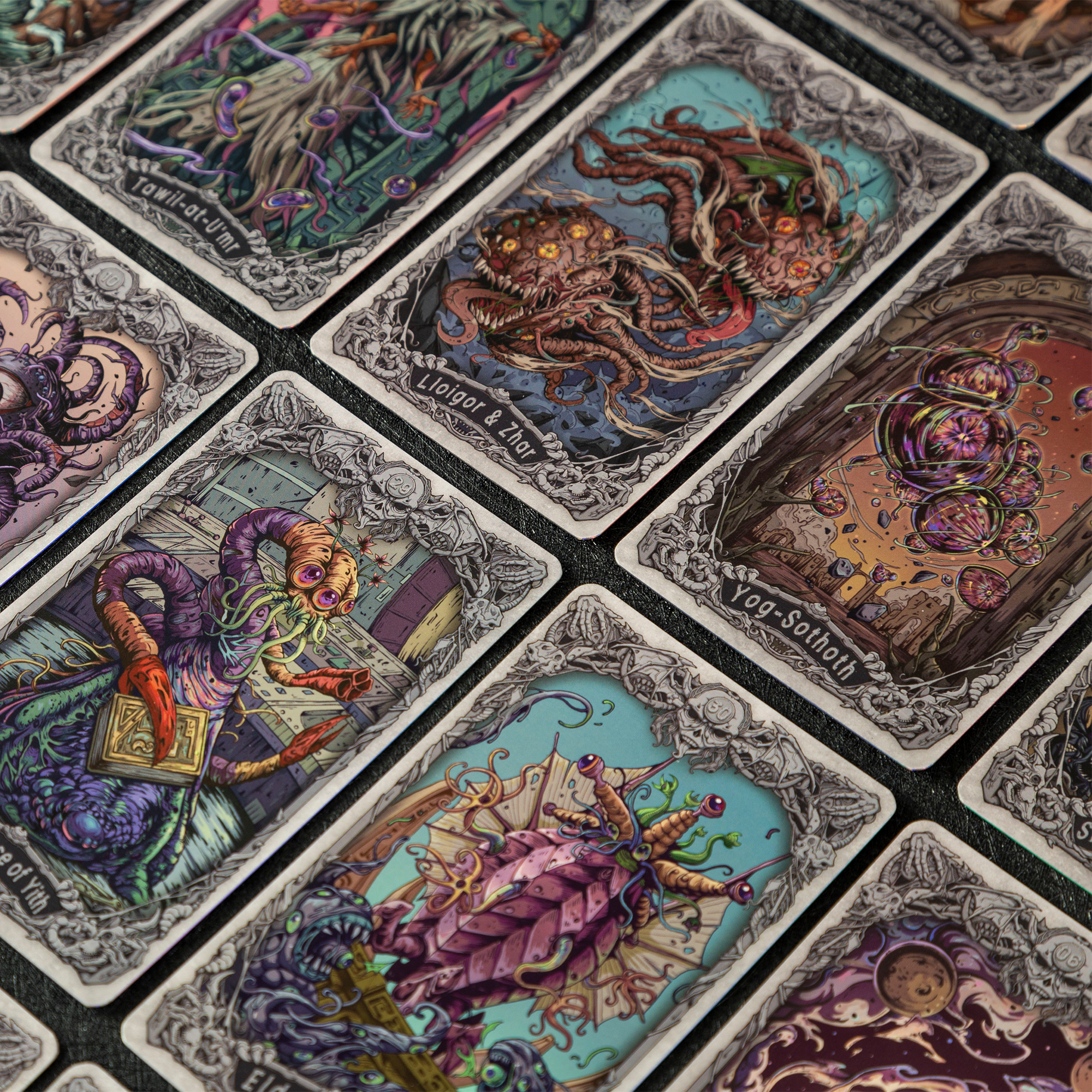 Vermilion Collection - Wholesale Tarot Cards - Gaze of the Pantheon Cthulhu Mythos Character Cards11