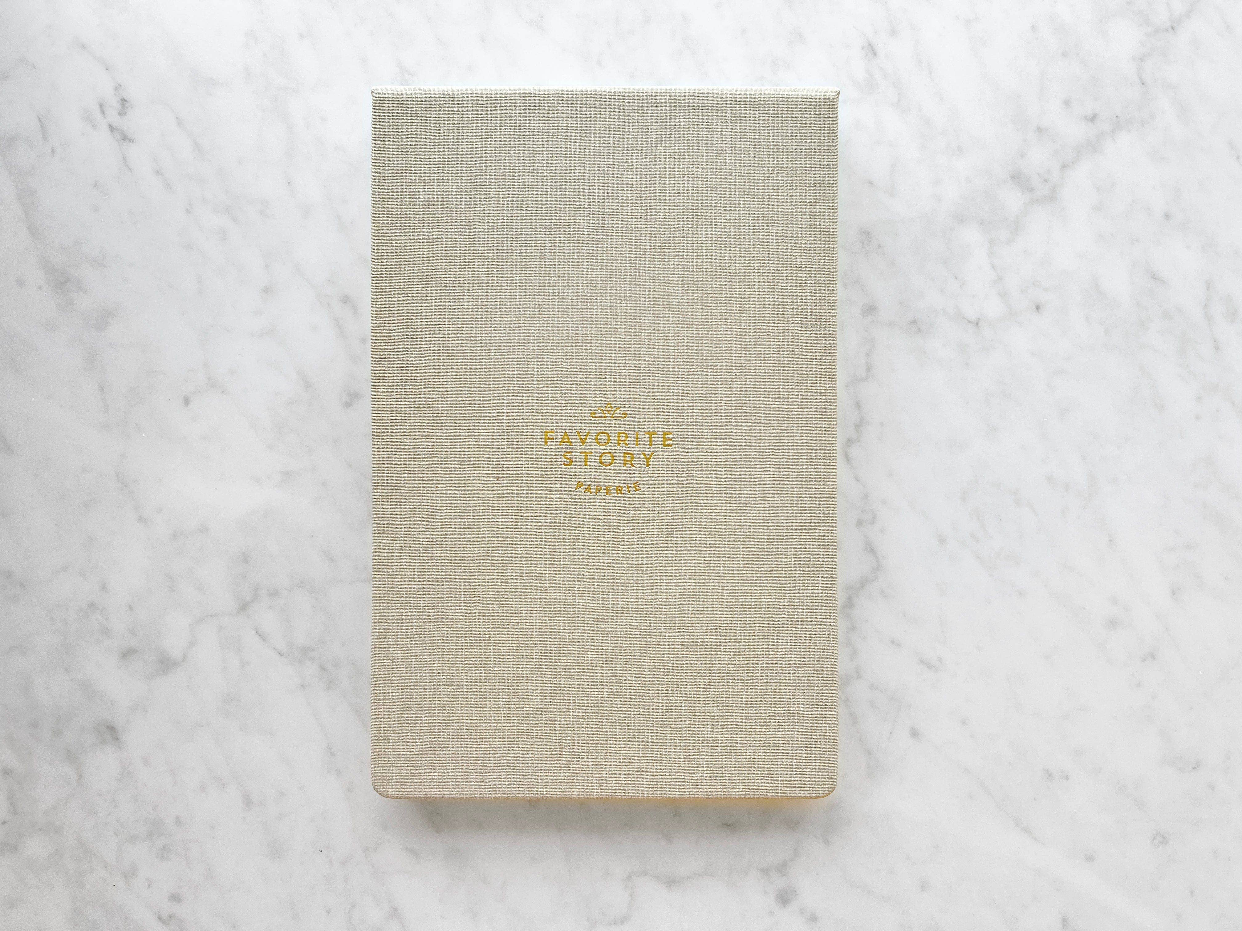 Favorite Story - Vente Agendas - Bloc-notes de planification quotidienne avec vis en laiton4