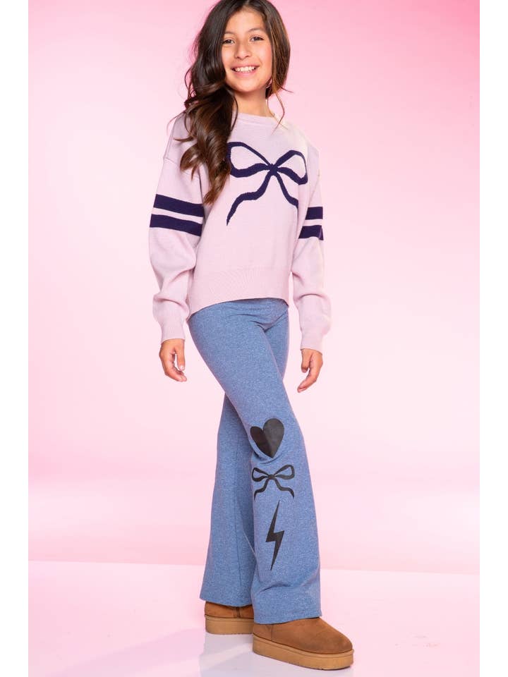 PixieLane – Großhandel Fashion-Leggings – Kinder – Einfach weiche Luxe-Schlaghose.26